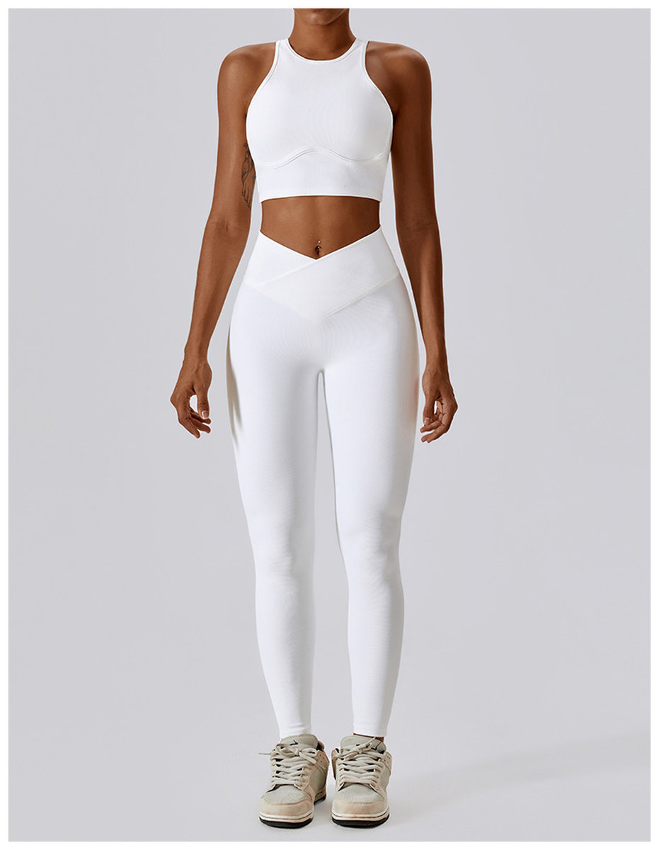 Бра-майка в рубчик с широкими бретелями (Без застежки)