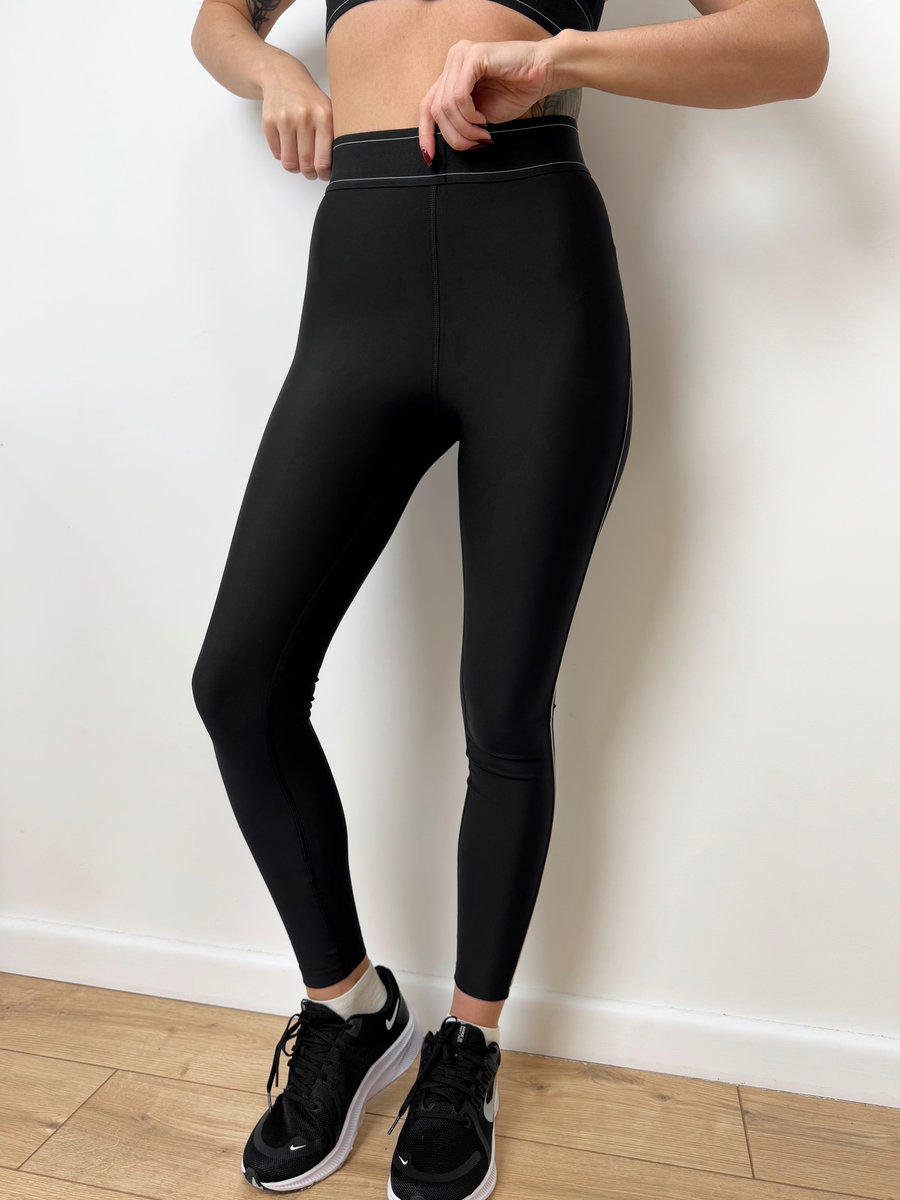 Лосины с высокой посадкой и поясом-резинкой