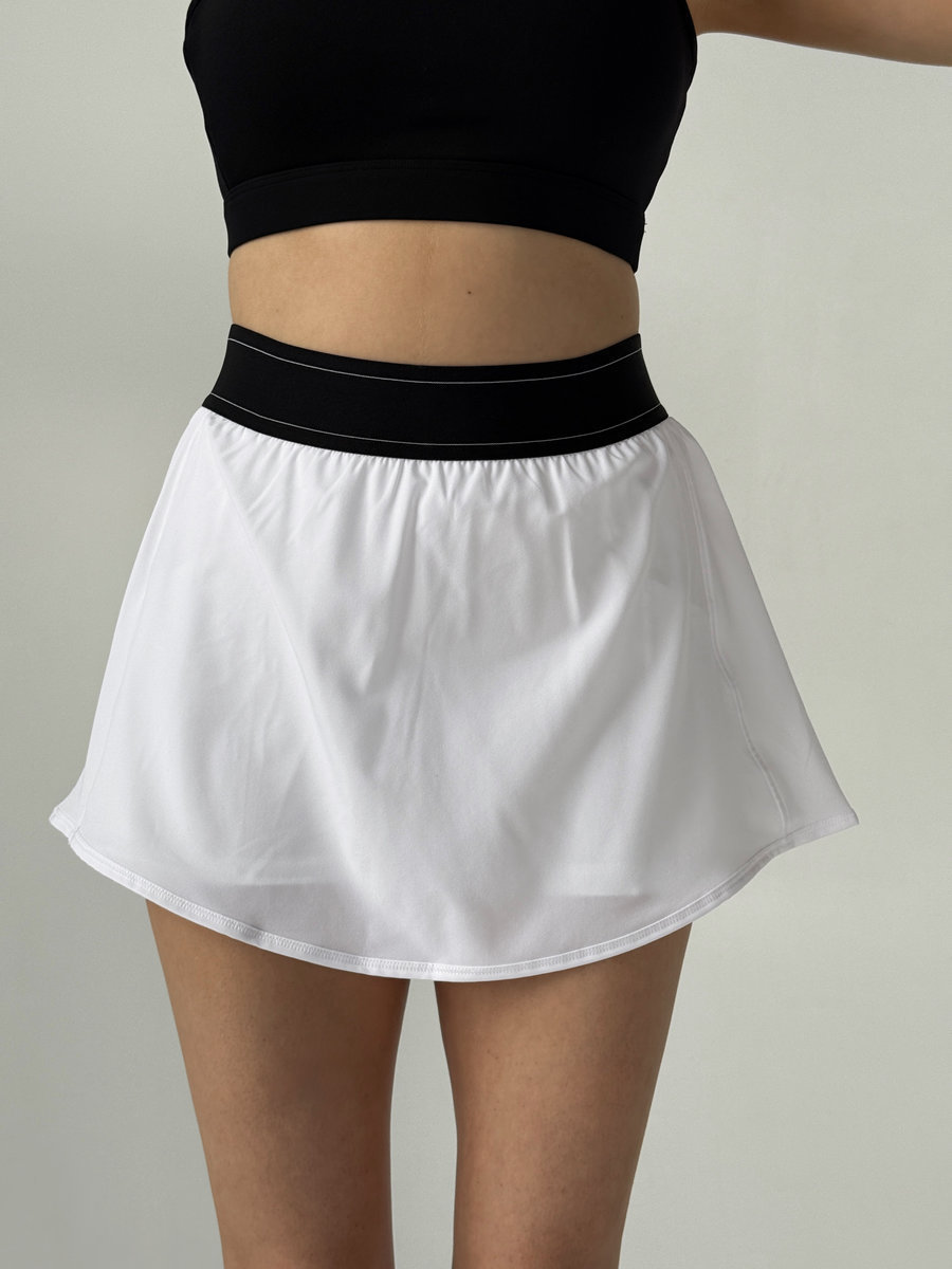 Юбка-шорты из струящейся ткани