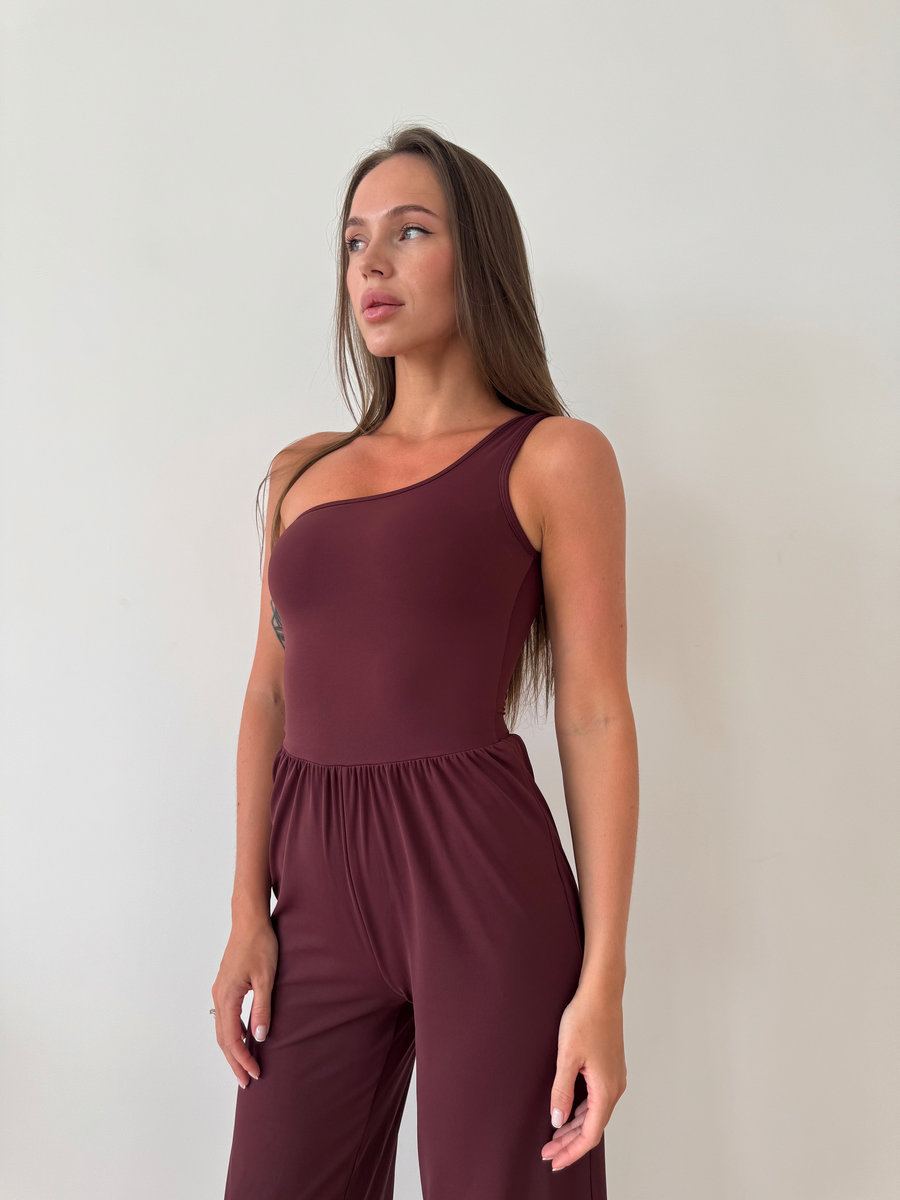 Комбинезон на одно плечо