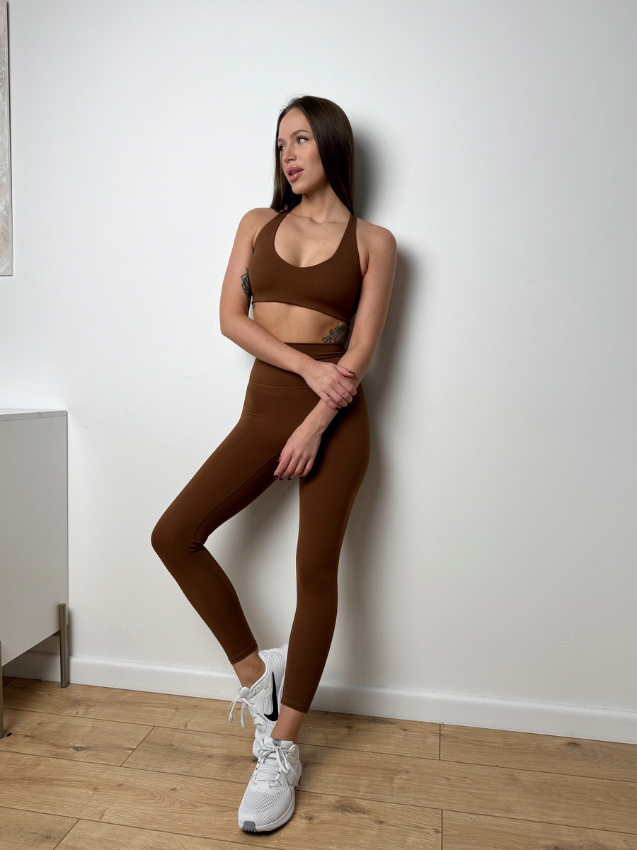 Классические лосины с V-образным швом ультравысокой посадки