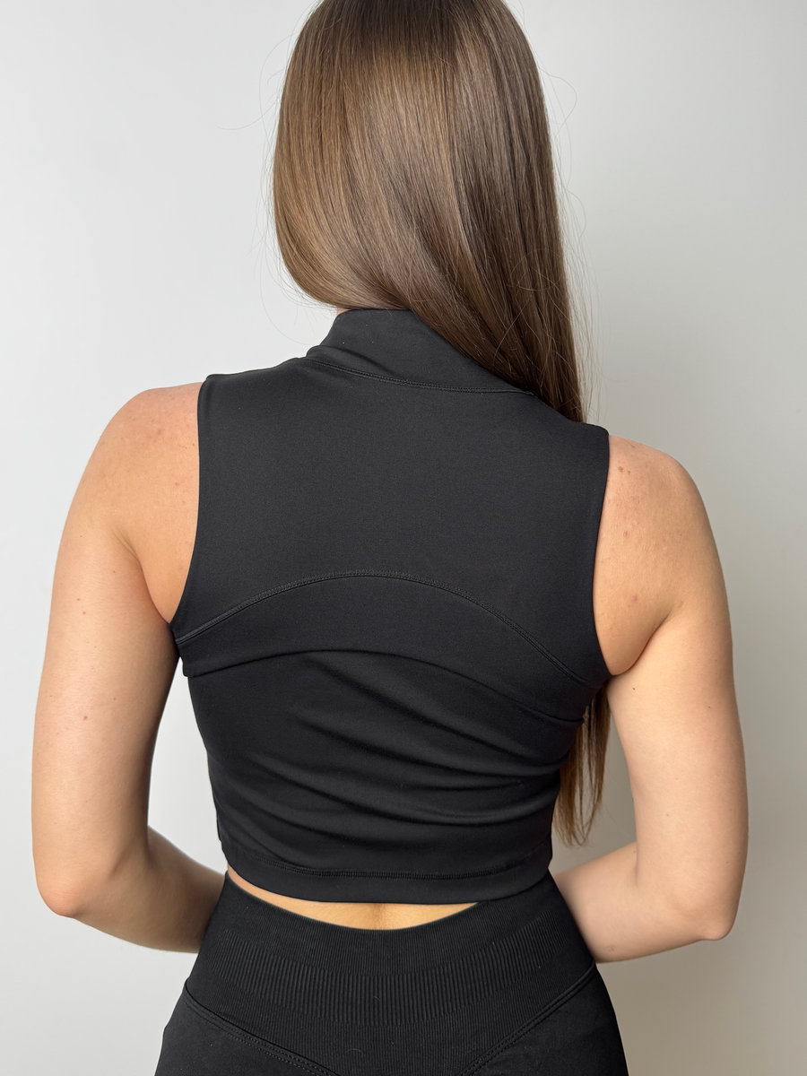 Топ Skin на молнии спереди