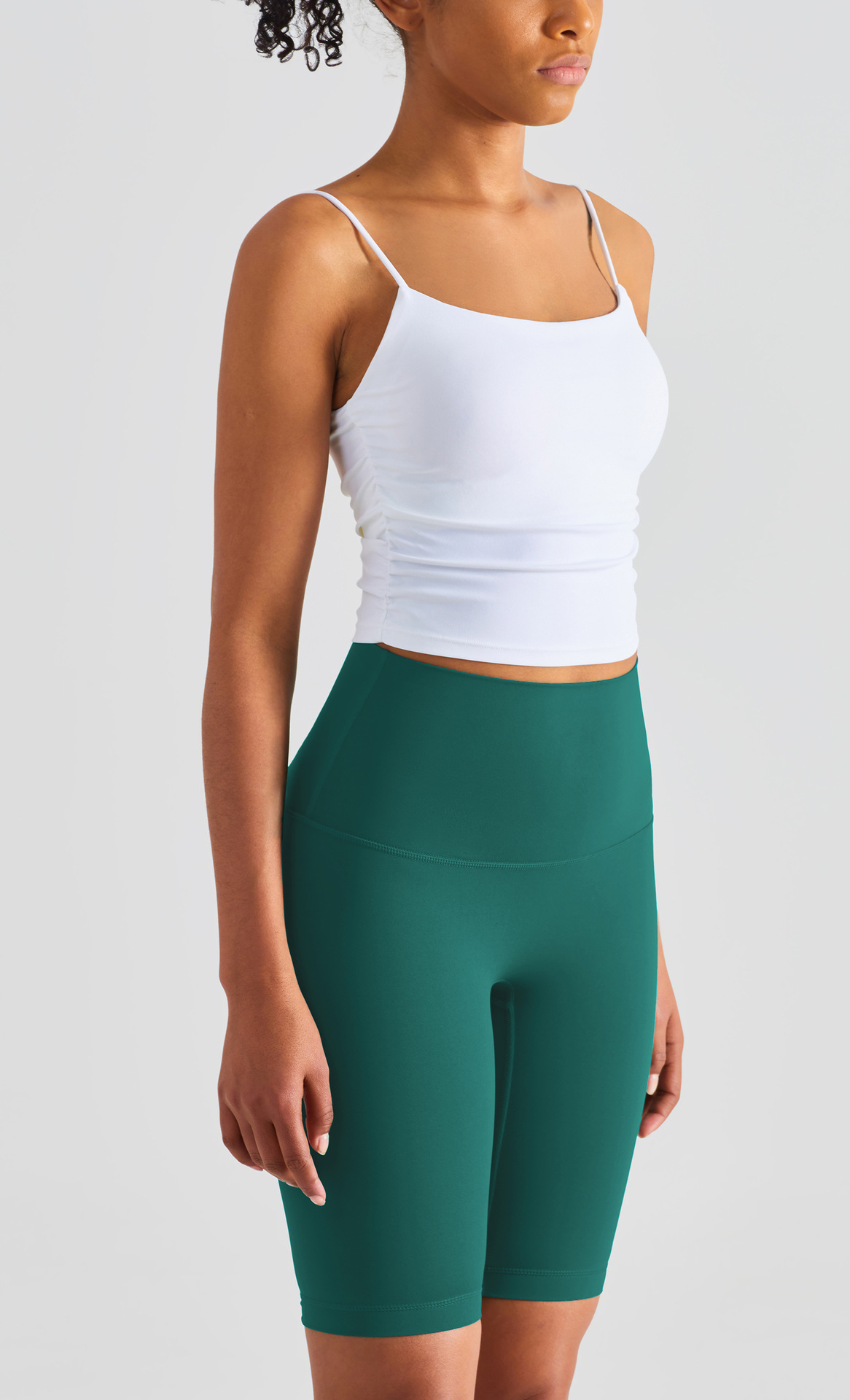 Топ-бра удлиненный с чашками (Без застежки)