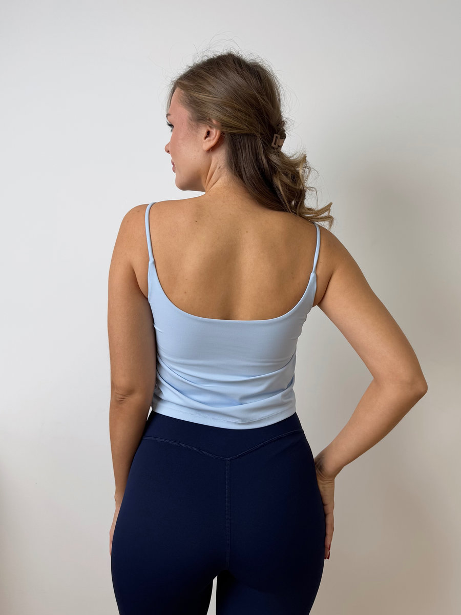 Топ-бра удлиненный с чашками (Без застежки)