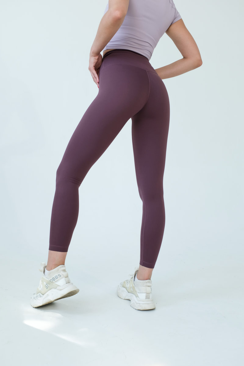 Классические леггинсы с потайным карманом на пояснице (Ультравысокая посадка)