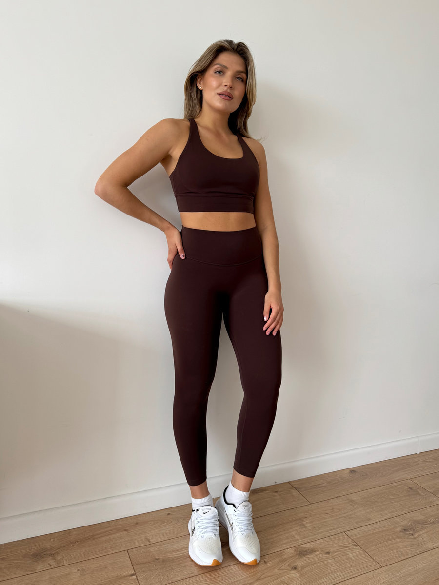 Классические леггинсы с потайным карманом на пояснице (Ультравысокая посадка)