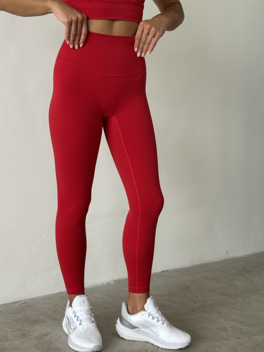 Классические леггинсы с потайным карманом на пояснице (Ультравысокая посадка)