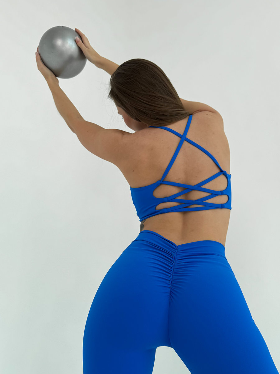 Топ с многочисленными бретелями на спине (Без застежки)