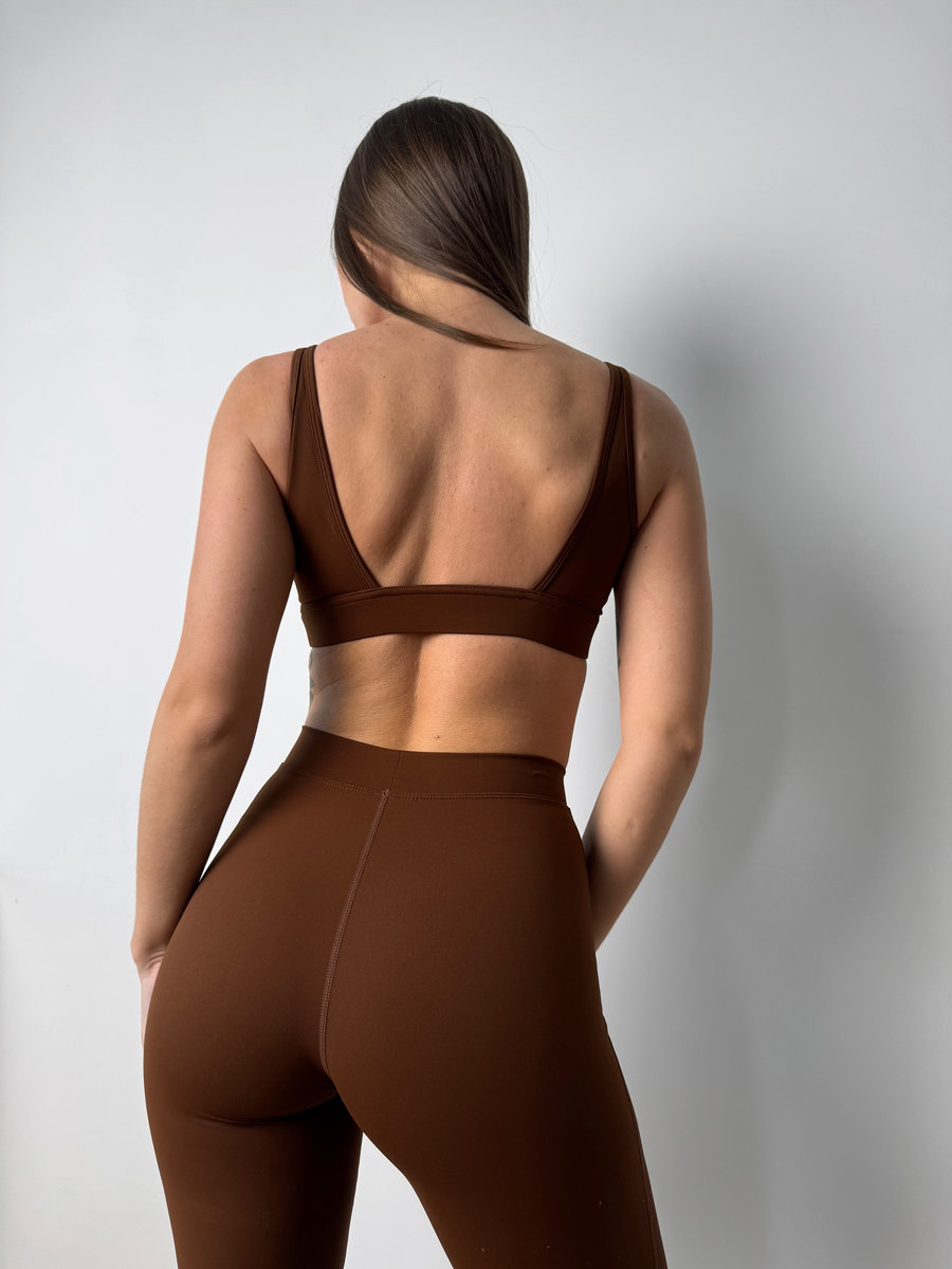 Топ-бра с глубоким декольте Retro Flare