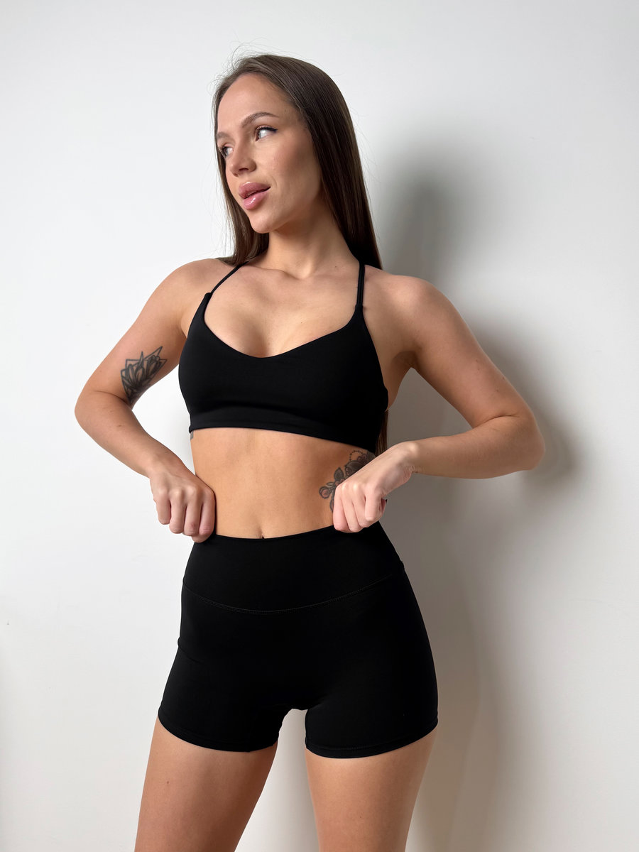 Спортивный бра с Y-спинкой и регулируемыми бретелями