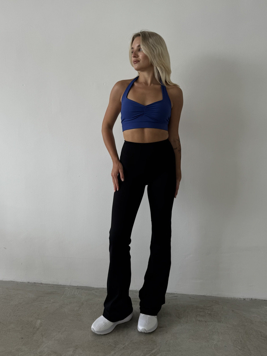 Классические расклешенные леггинсы (Высокая посадка)