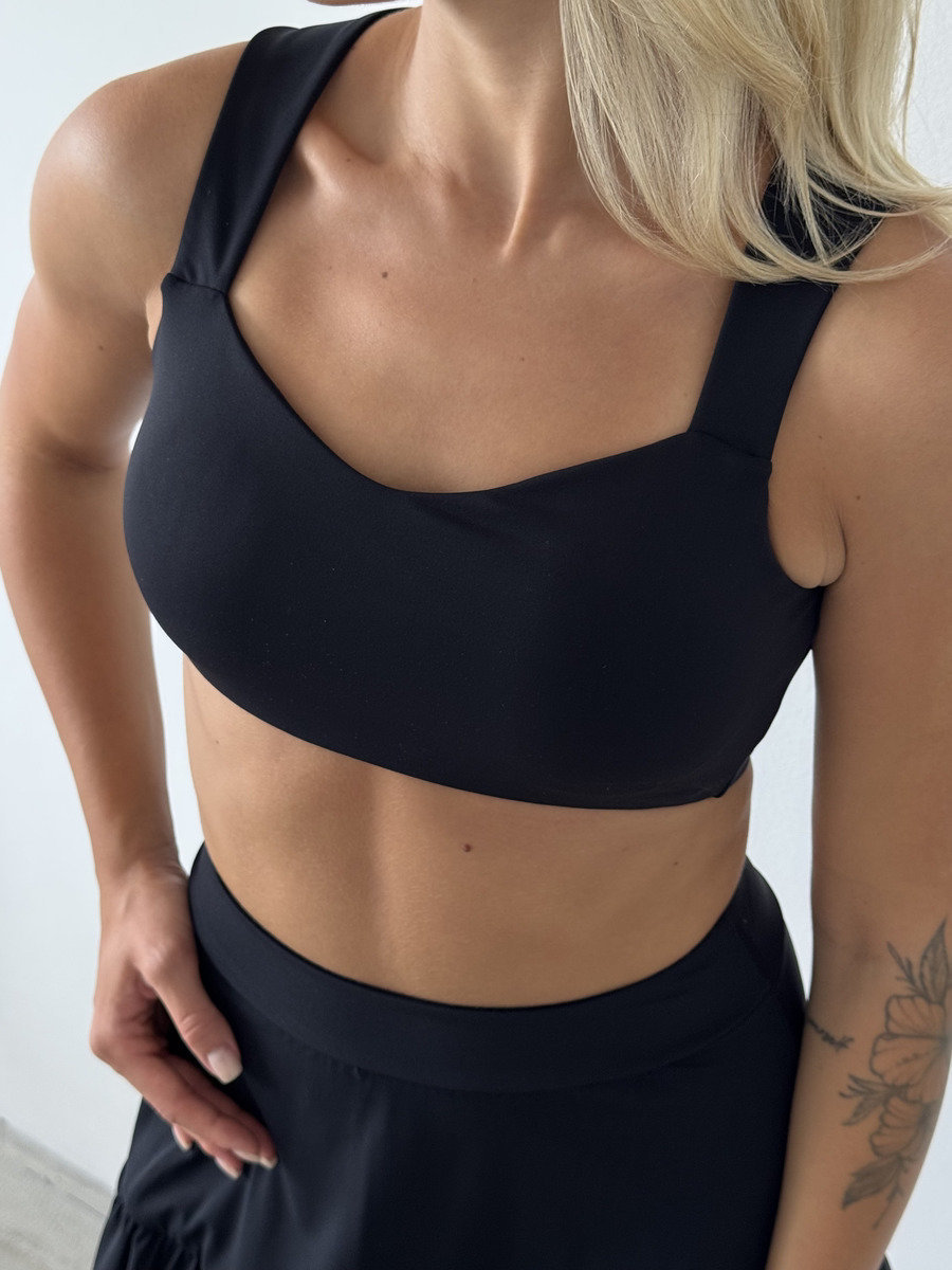 Топ с открытой спиной (без застежки)