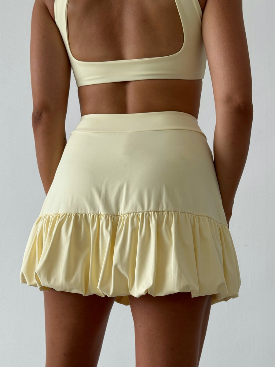 Спортивная юбка баллон с шортами