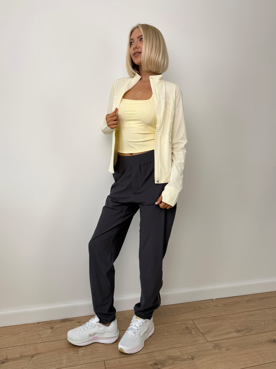 Брюки спортивные с молниями снизу