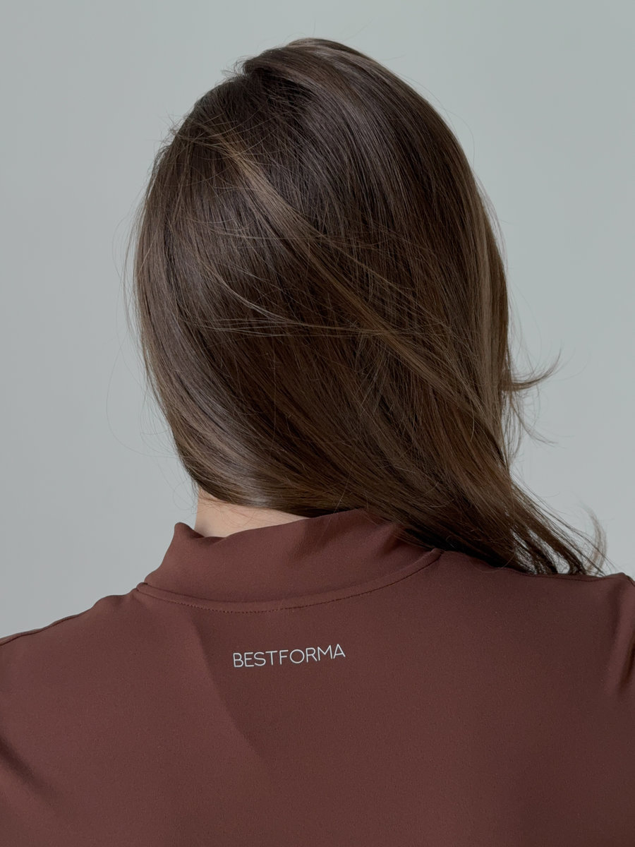 Комбинезон на замочке укороченный с короткими рукавами