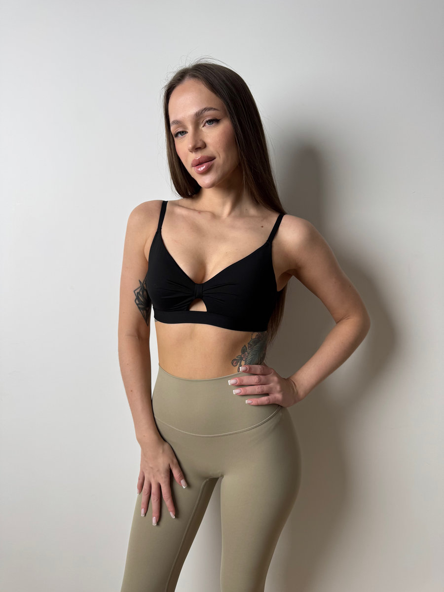 Бра Skin в форме бантика спереди