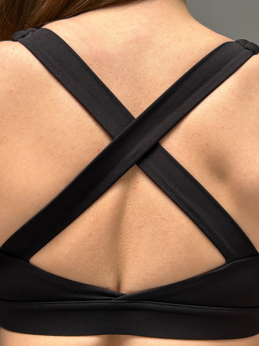 Бра с X- пересечением на спине(Без застежки)