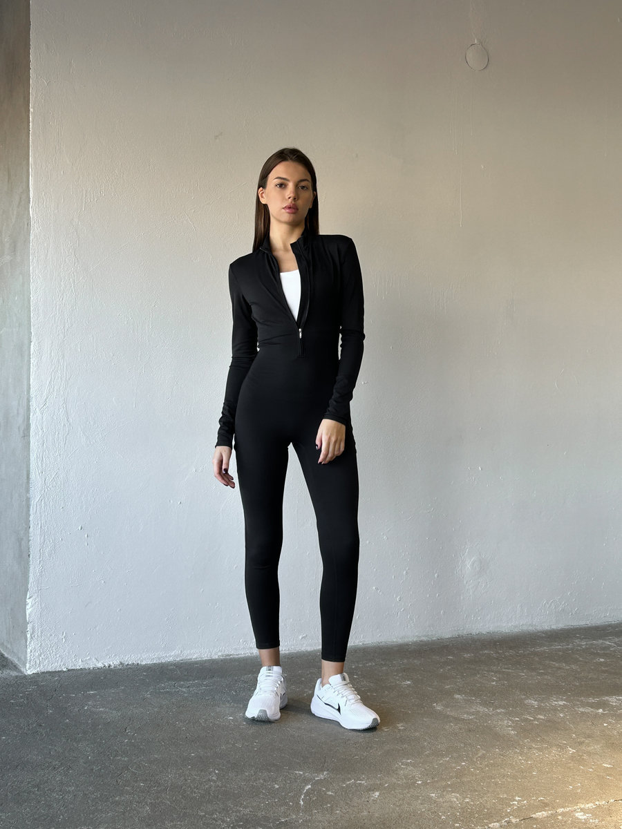 Комбинезон на замочке полной длины с длинными рукавами