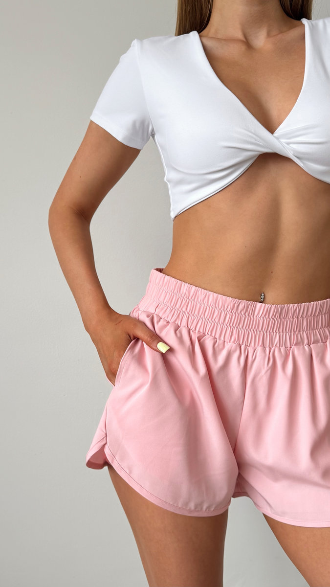 Шорты спортивные двухслойные