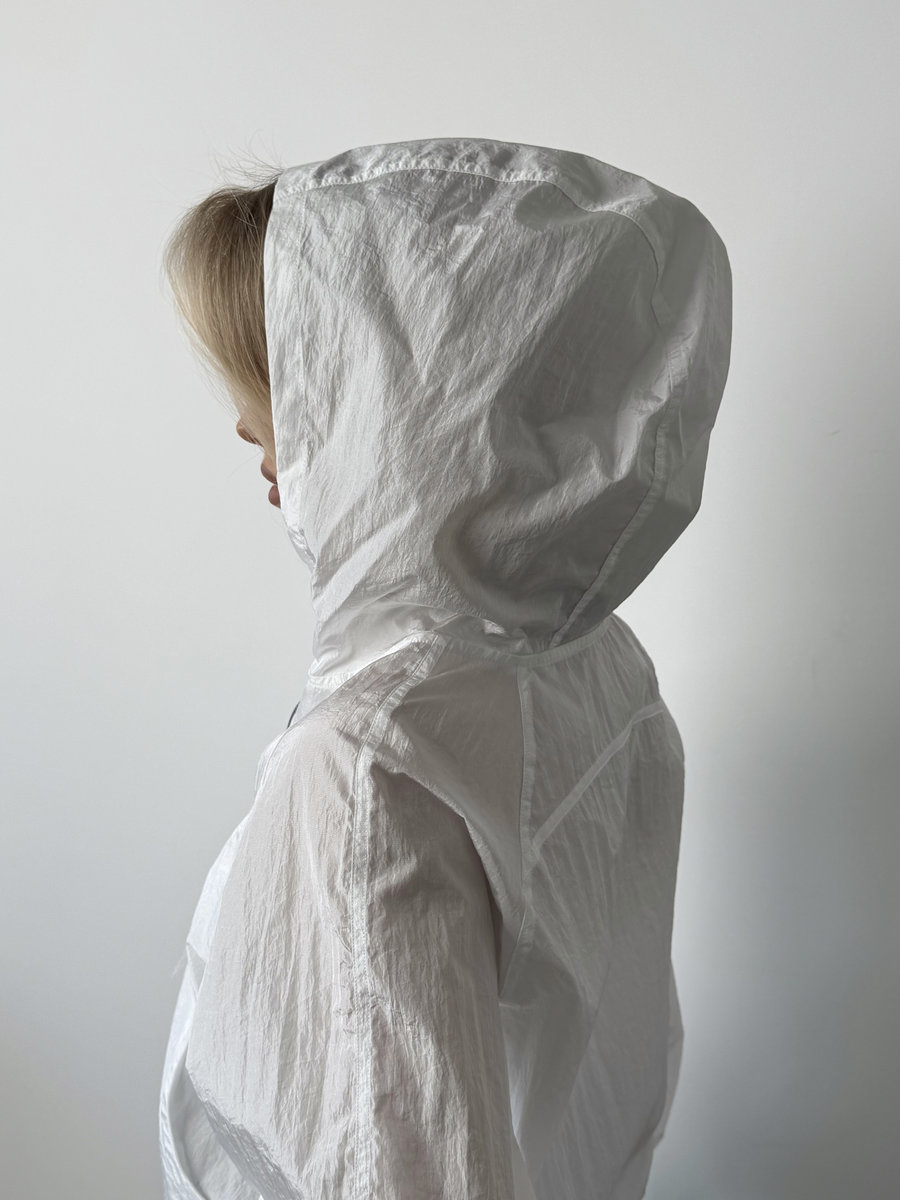 Олимпийка укороченная с капюшоном