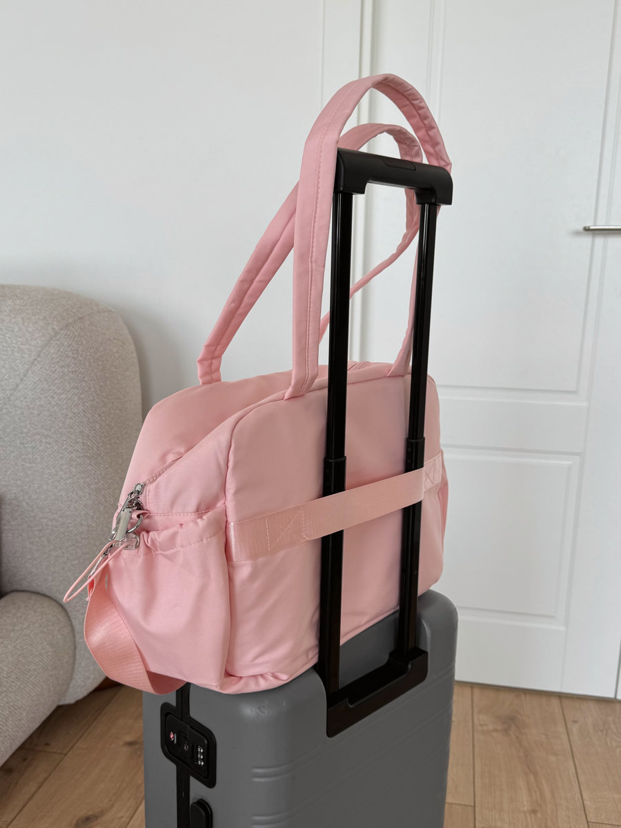 Спортивная  женская сумка  (розовый)