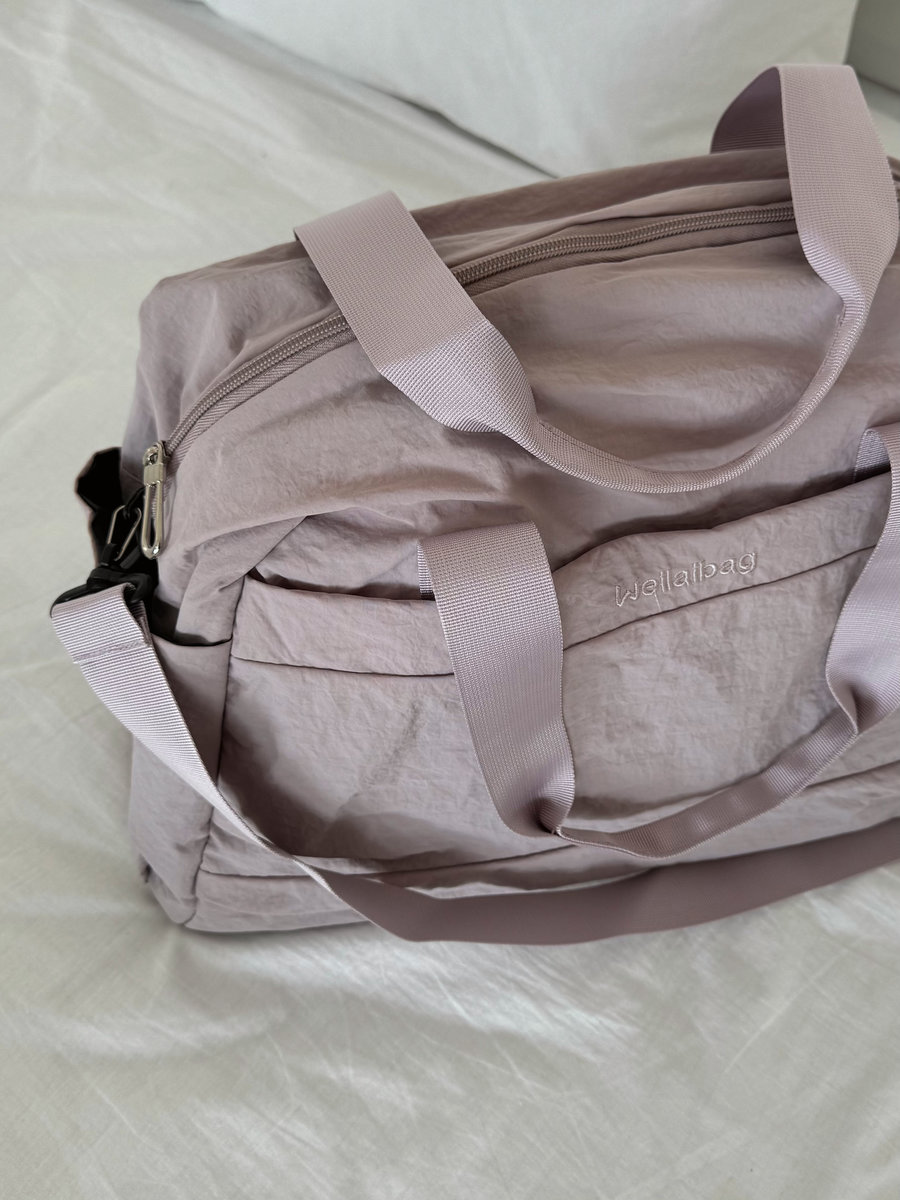 Трапециевидная женская сумка  (лиловый)