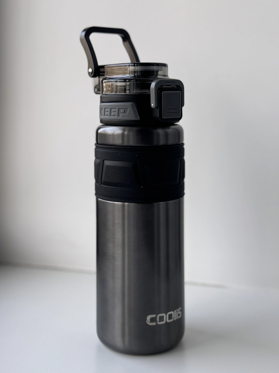 Бутылка 600 мл металлик