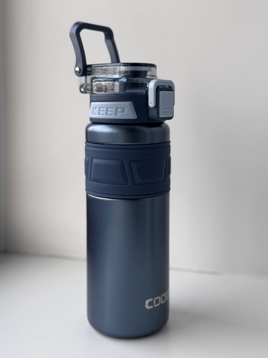 Бутылка 600 мл металлик