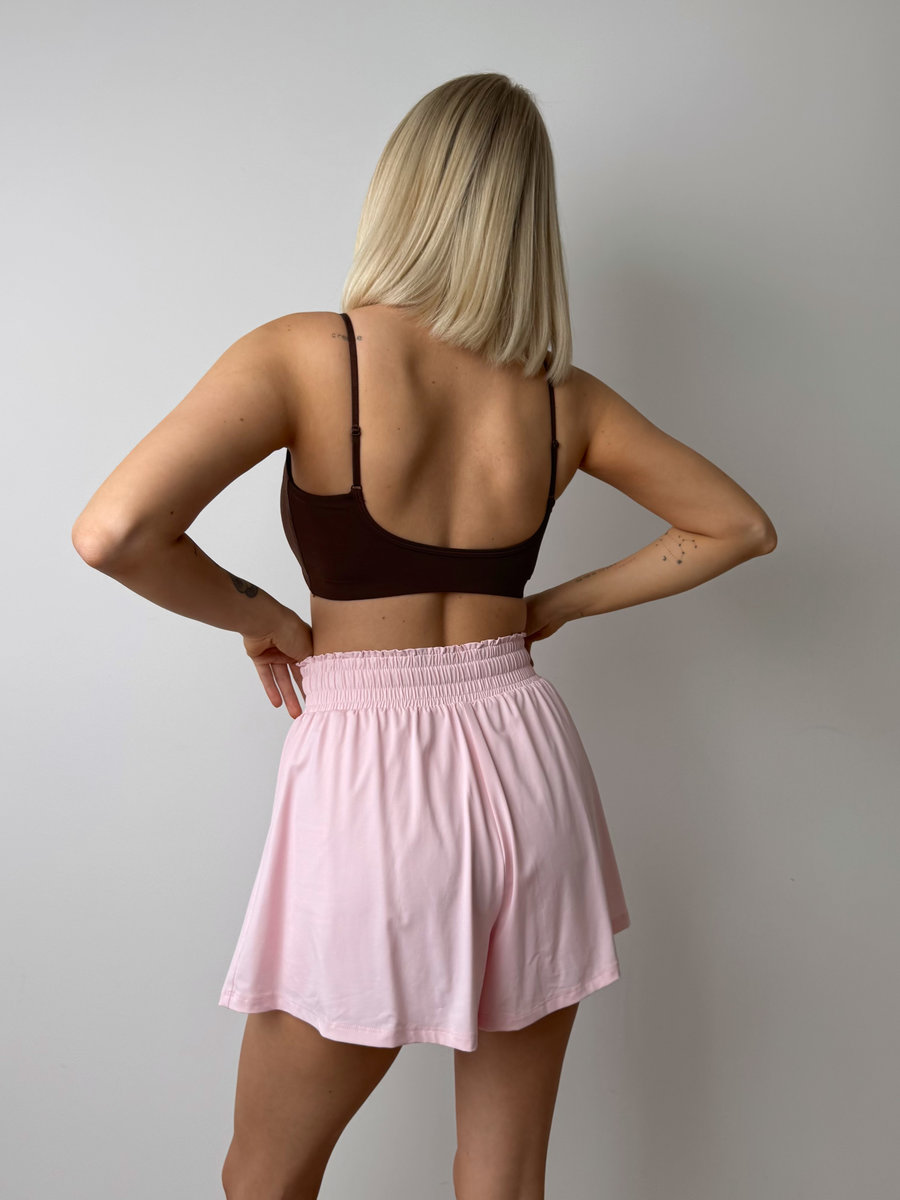 Шорты спортивные с высокой талией