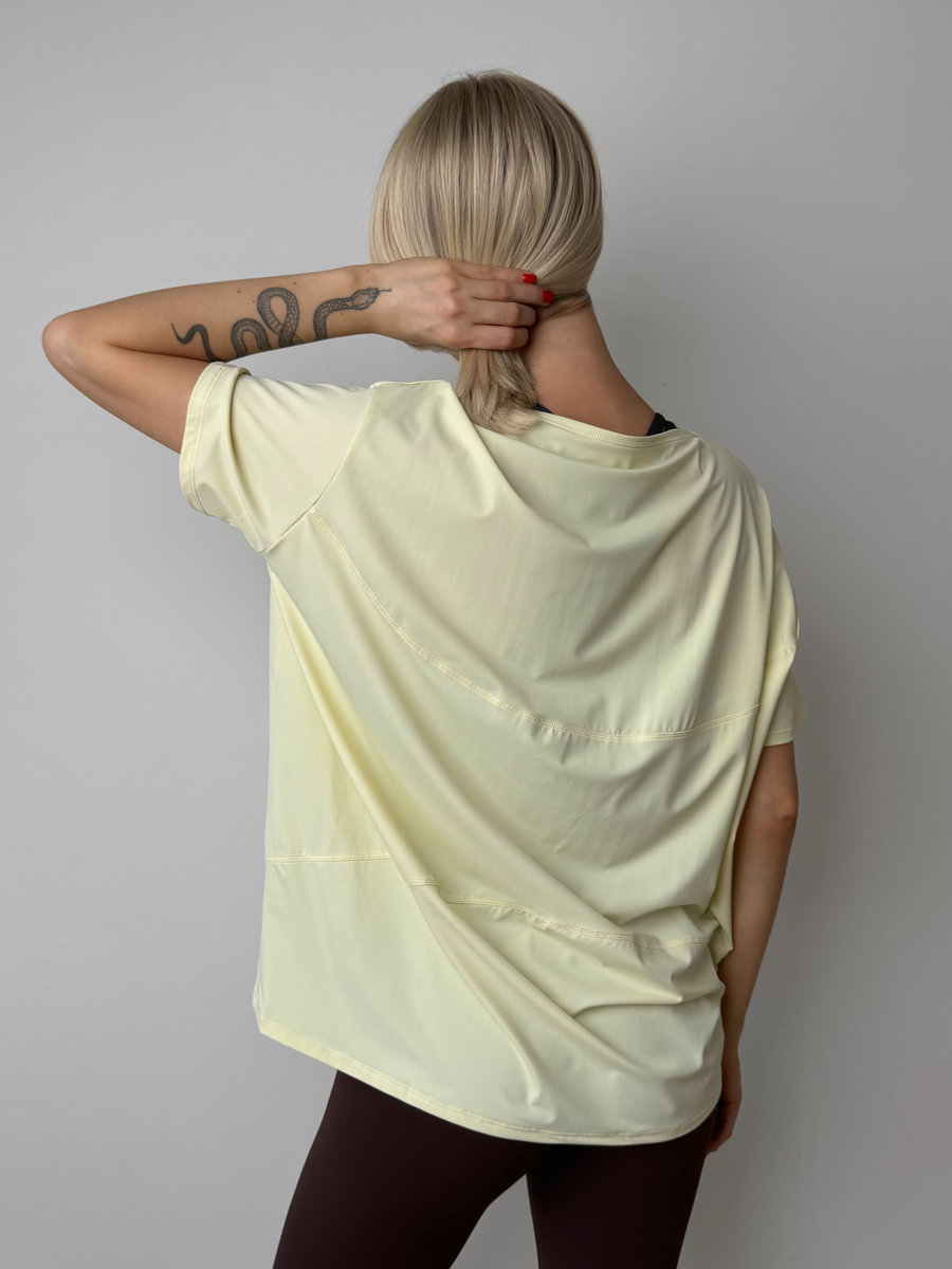 Футболка удлиненная свободного кроя