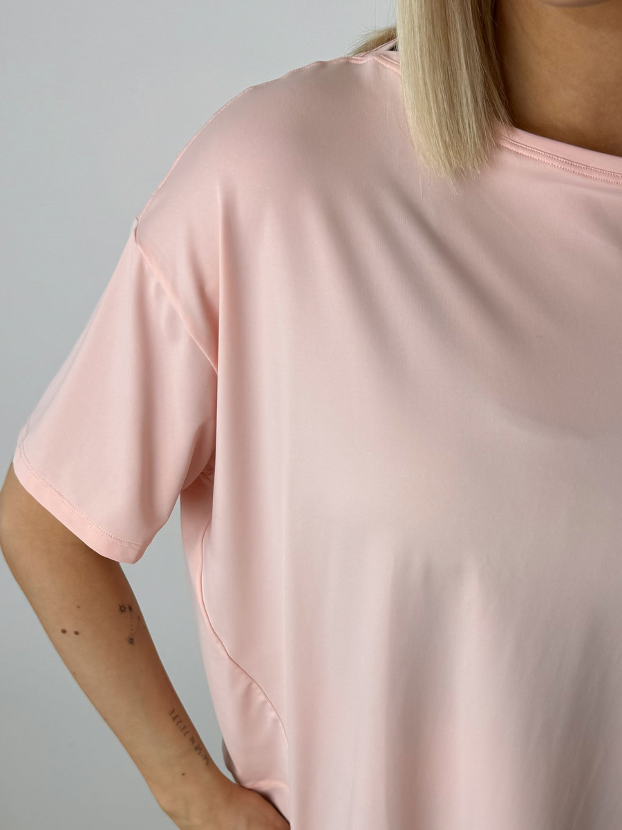 Футболка удлиненная свободного кроя