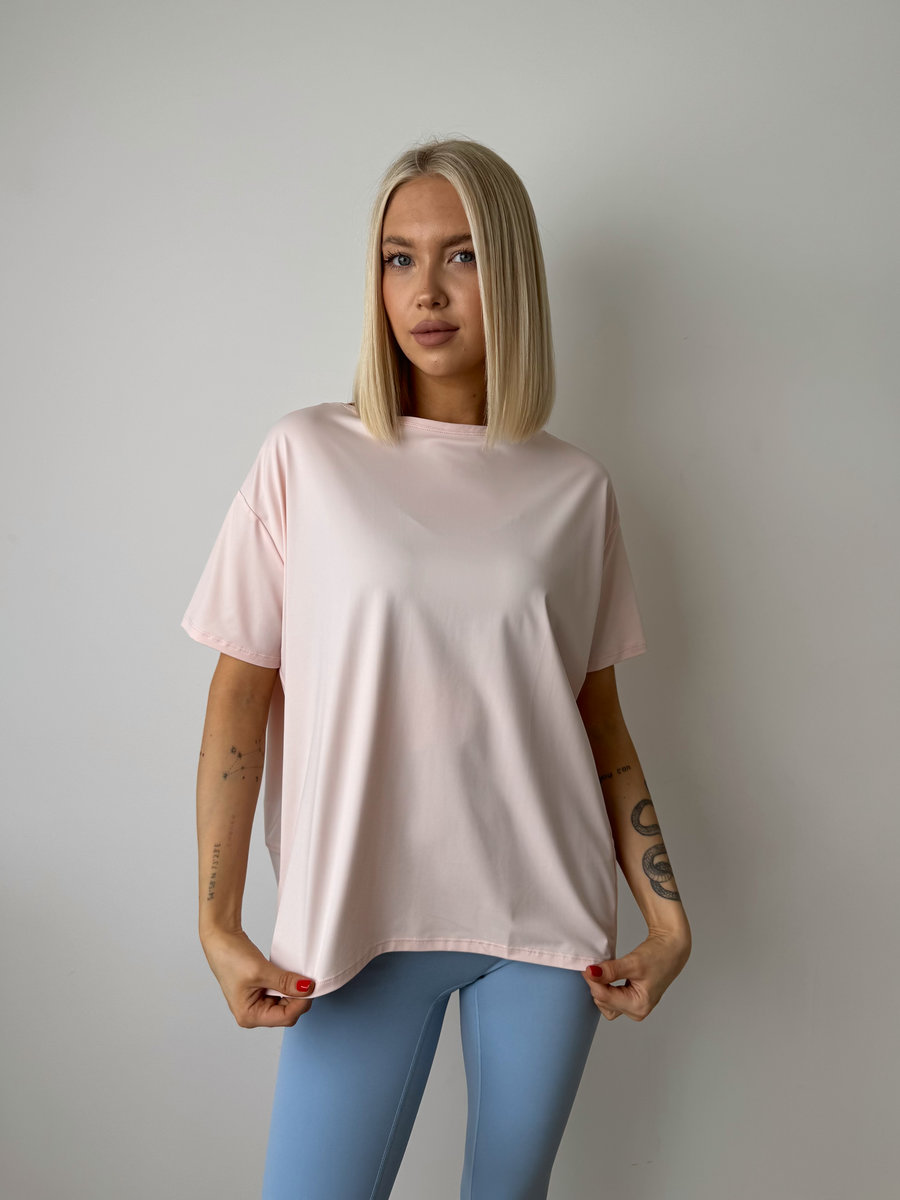 Футболка удлиненная свободного кроя