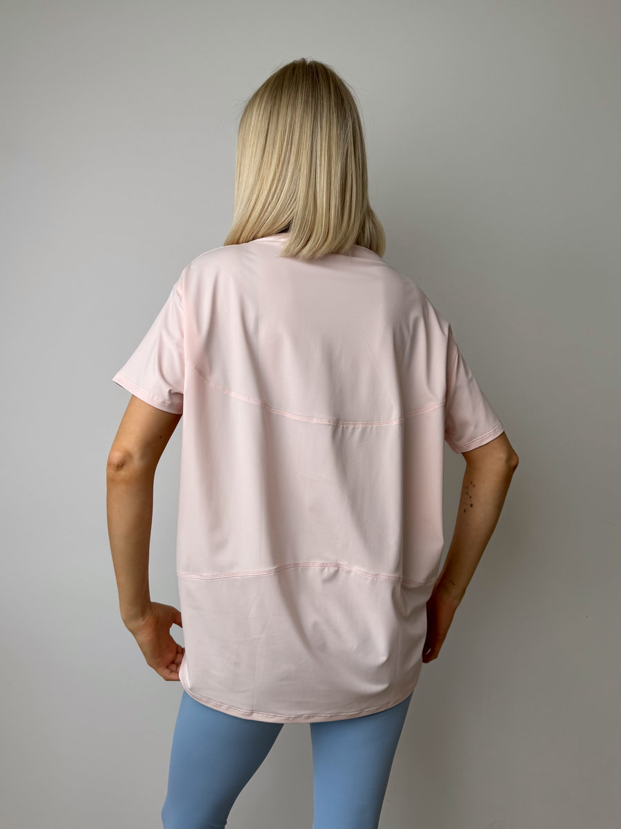 Футболка удлиненная свободного кроя