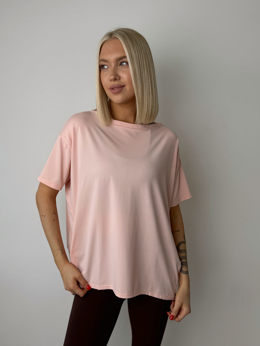 Футболка удлиненная свободного кроя