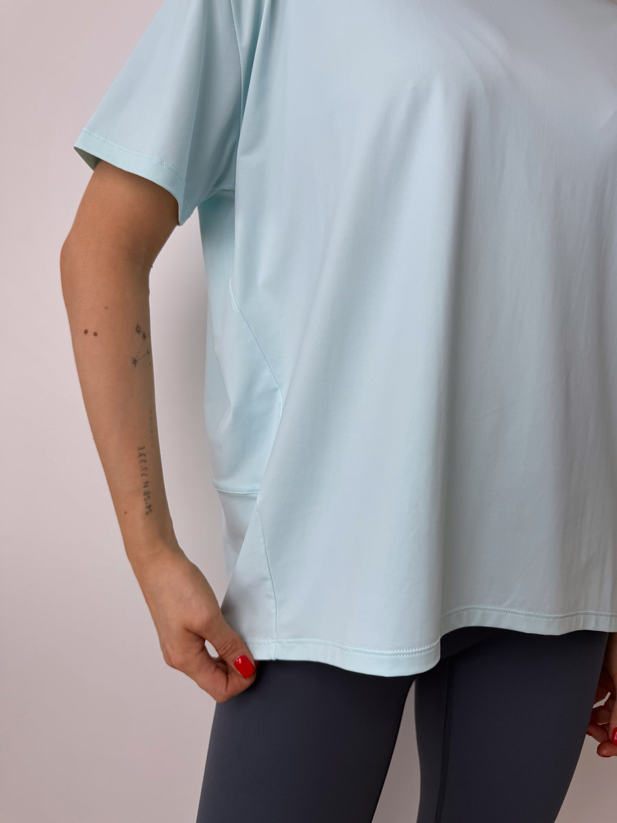 Футболка удлиненная свободного кроя