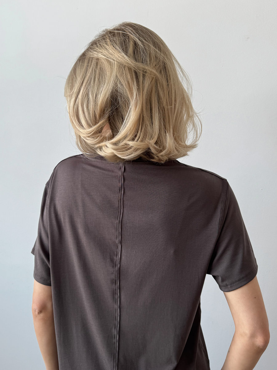 Футболка удлиненная свободная для спорта