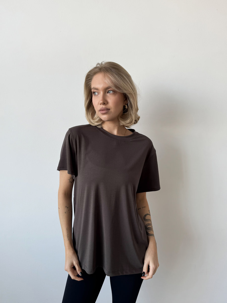 Футболка удлиненная свободная для спорта