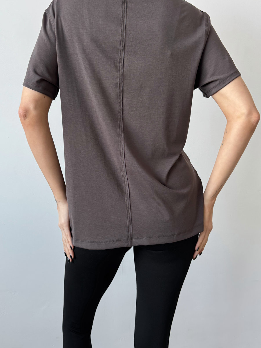 Футболка удлиненная свободная для спорта