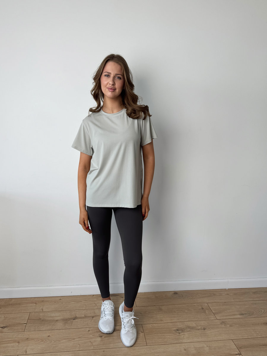 Футболка удлиненная свободная для спорта