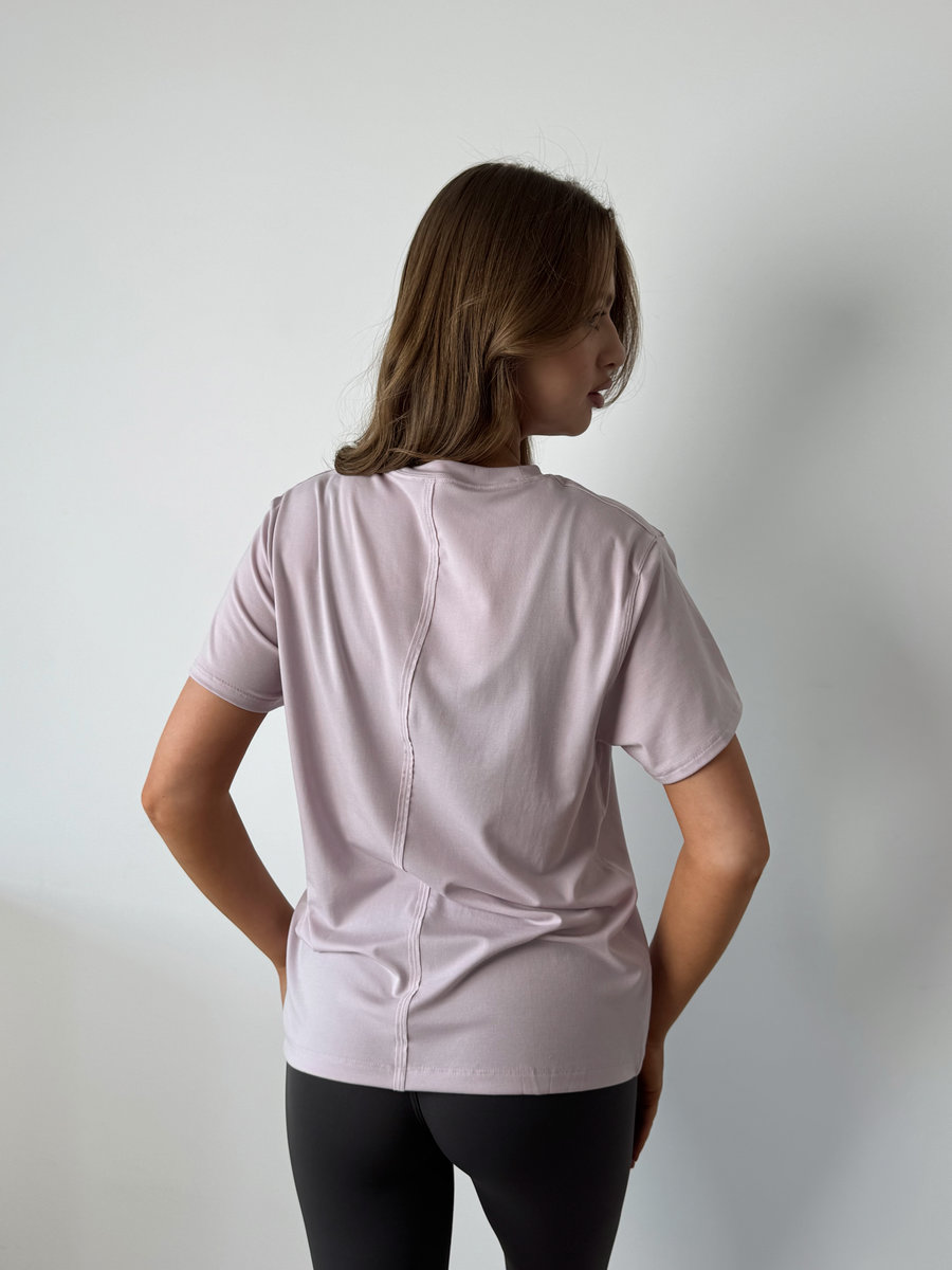 Футболка удлиненная свободная для спорта