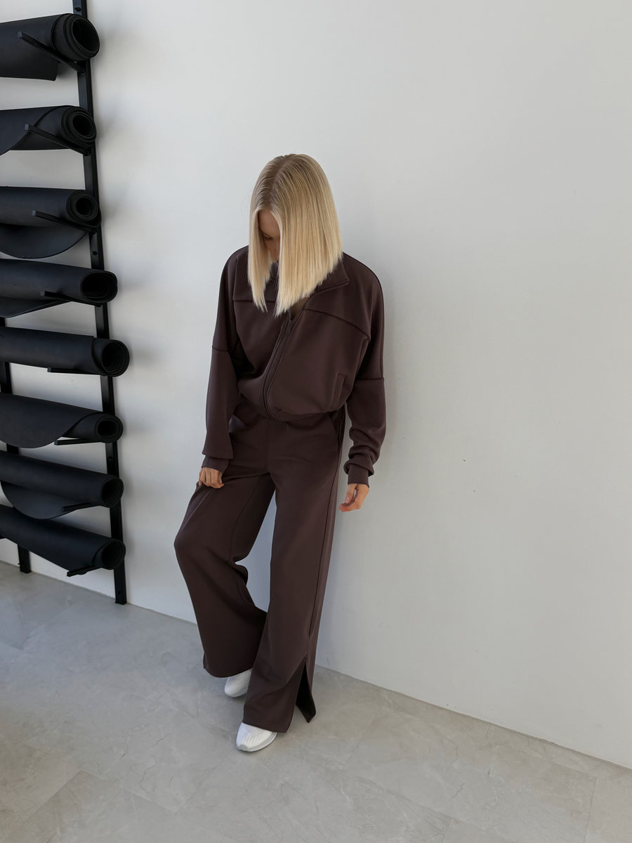 Спортивные брюки-трубы из модала Soft Comfort