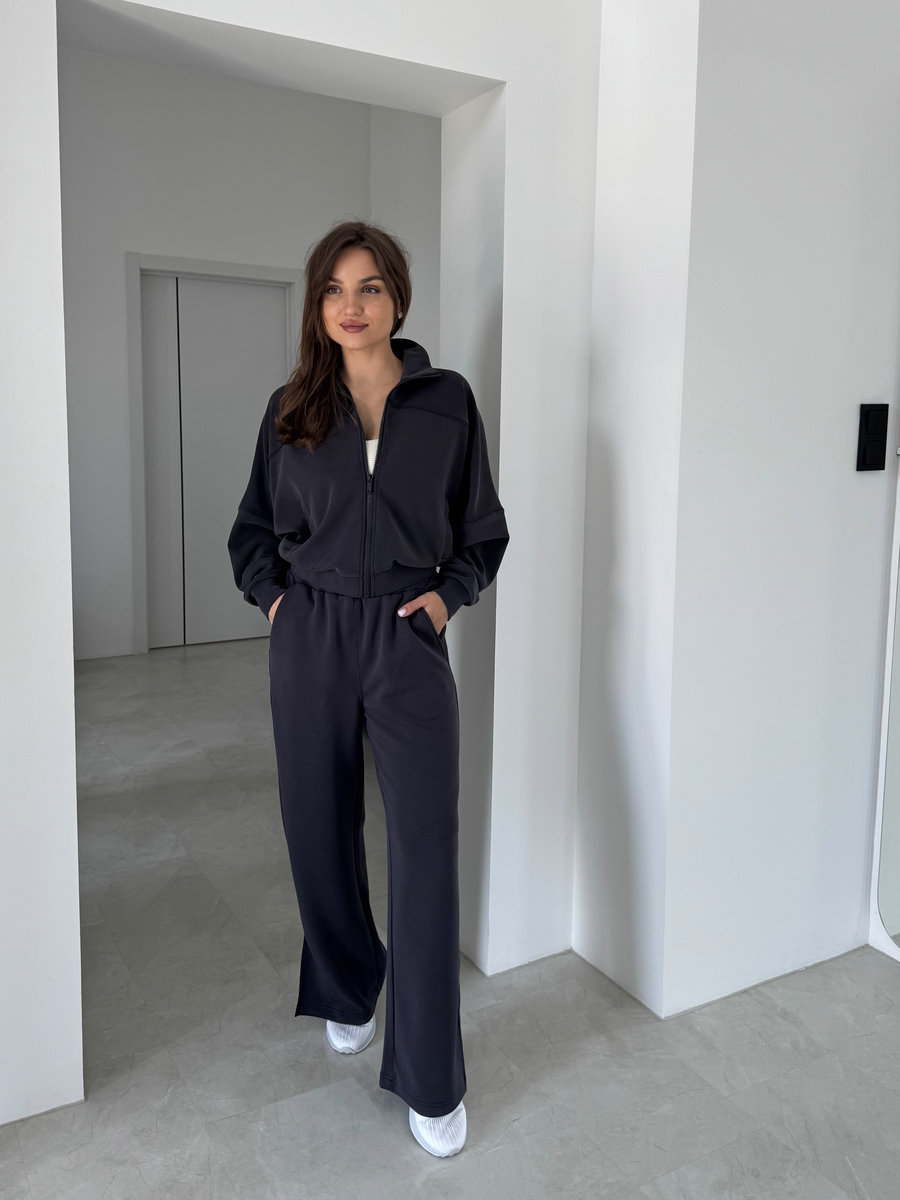 Спортивные брюки-трубы из модала Soft Comfort