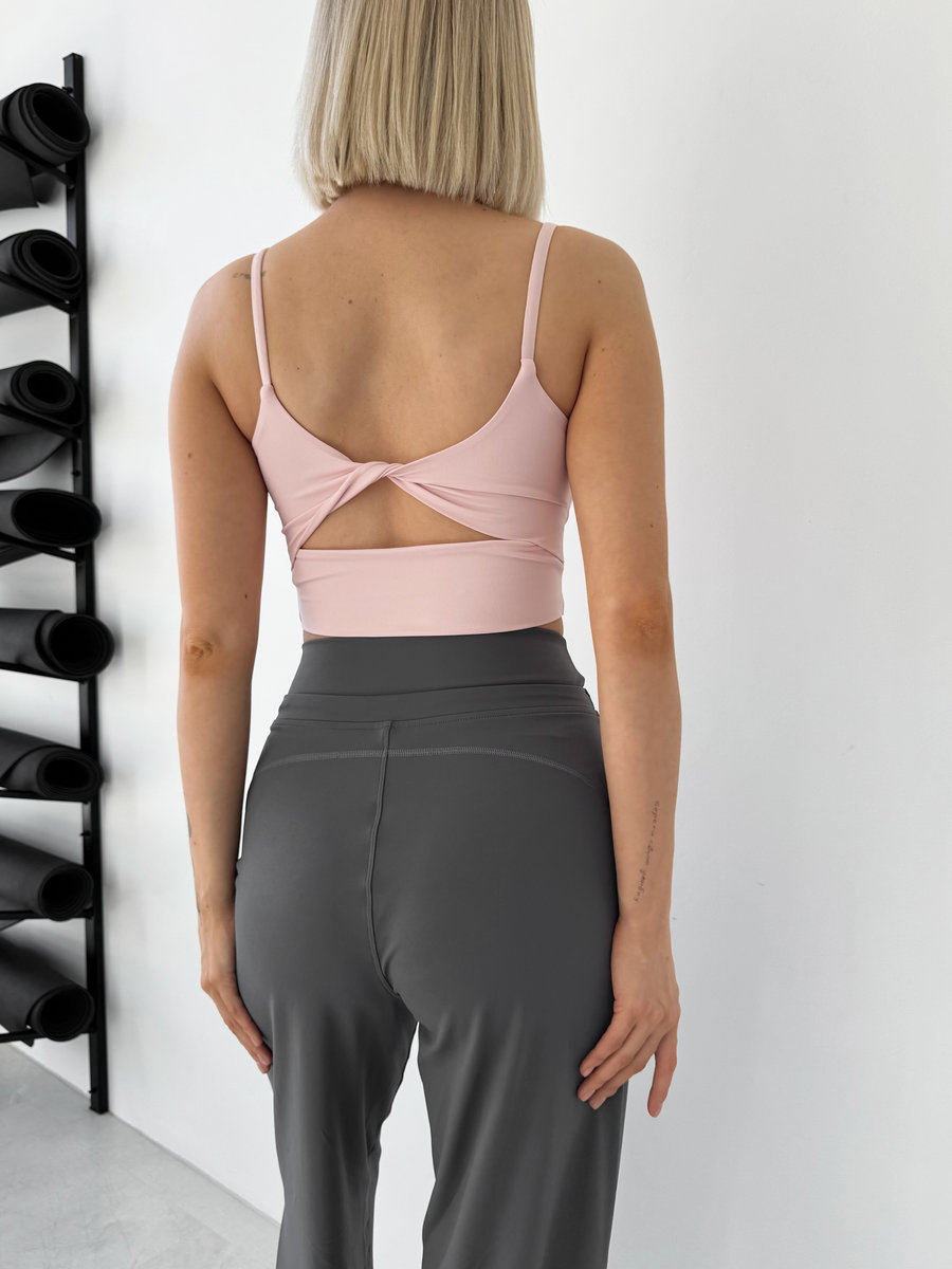 Эластичные брюки-трубы Drape Flow