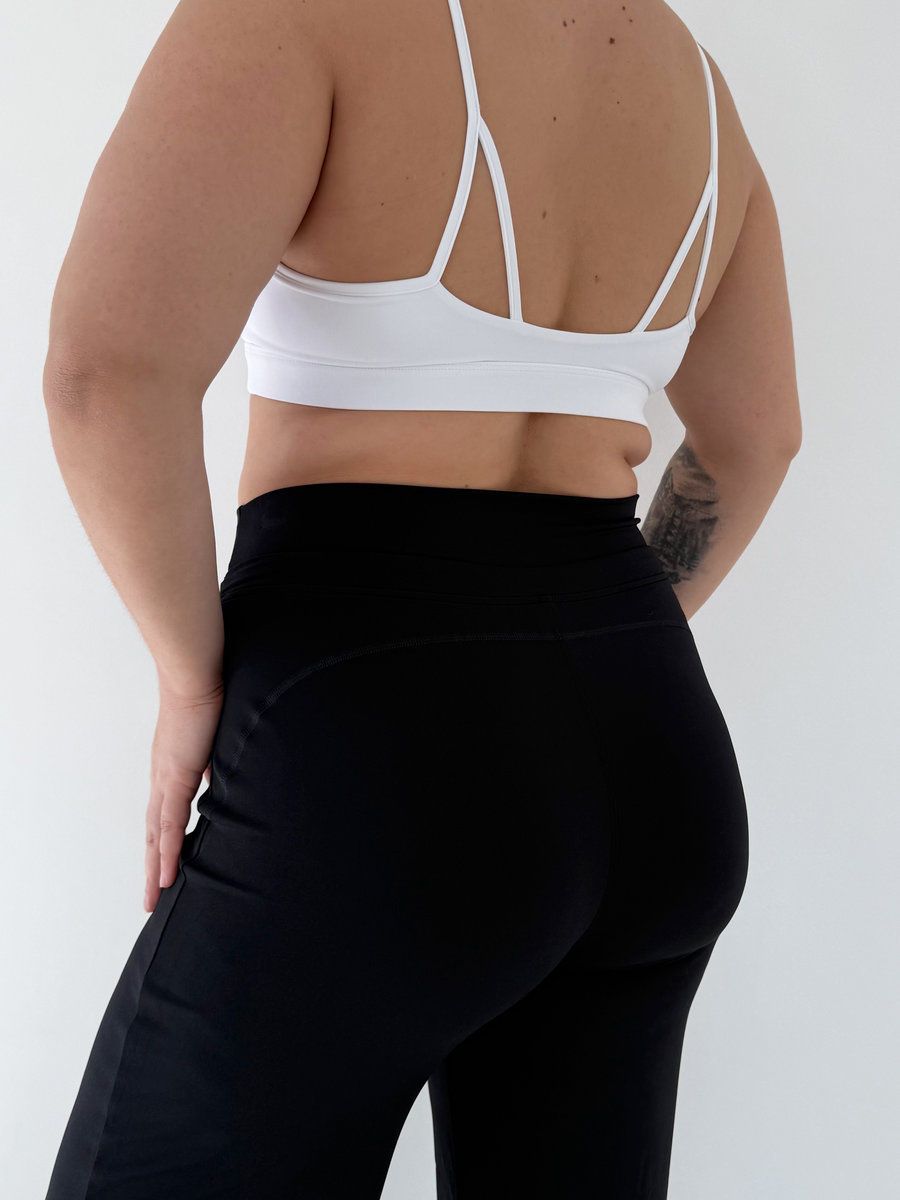 Эластичные брюки-трубы Drape Flow