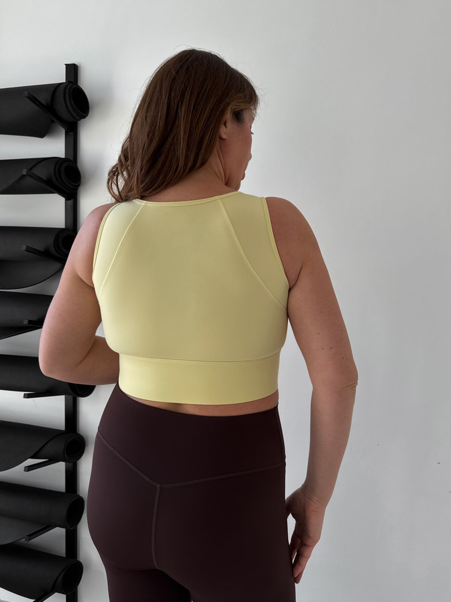 Бра с молнией на груди Full Support Zip