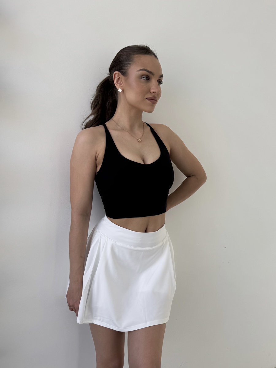 Спортивная юбка-шорты с плиссе на боку Side Pleat