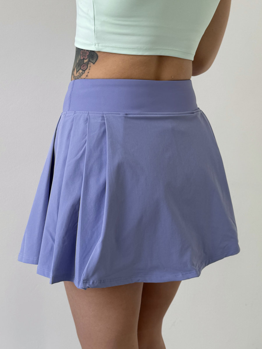 Спортивная юбка-шорты с плиссе на боку Side Pleat