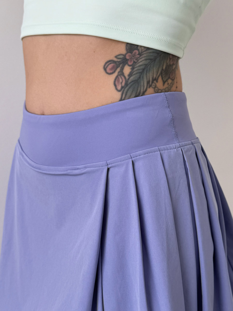 Спортивная юбка-шорты с плиссе на боку Side Pleat