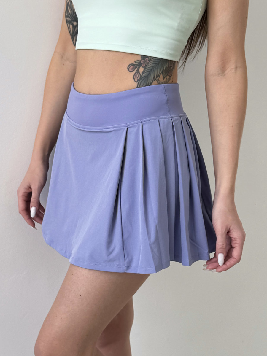 Спортивная юбка-шорты с плиссе на боку Side Pleat