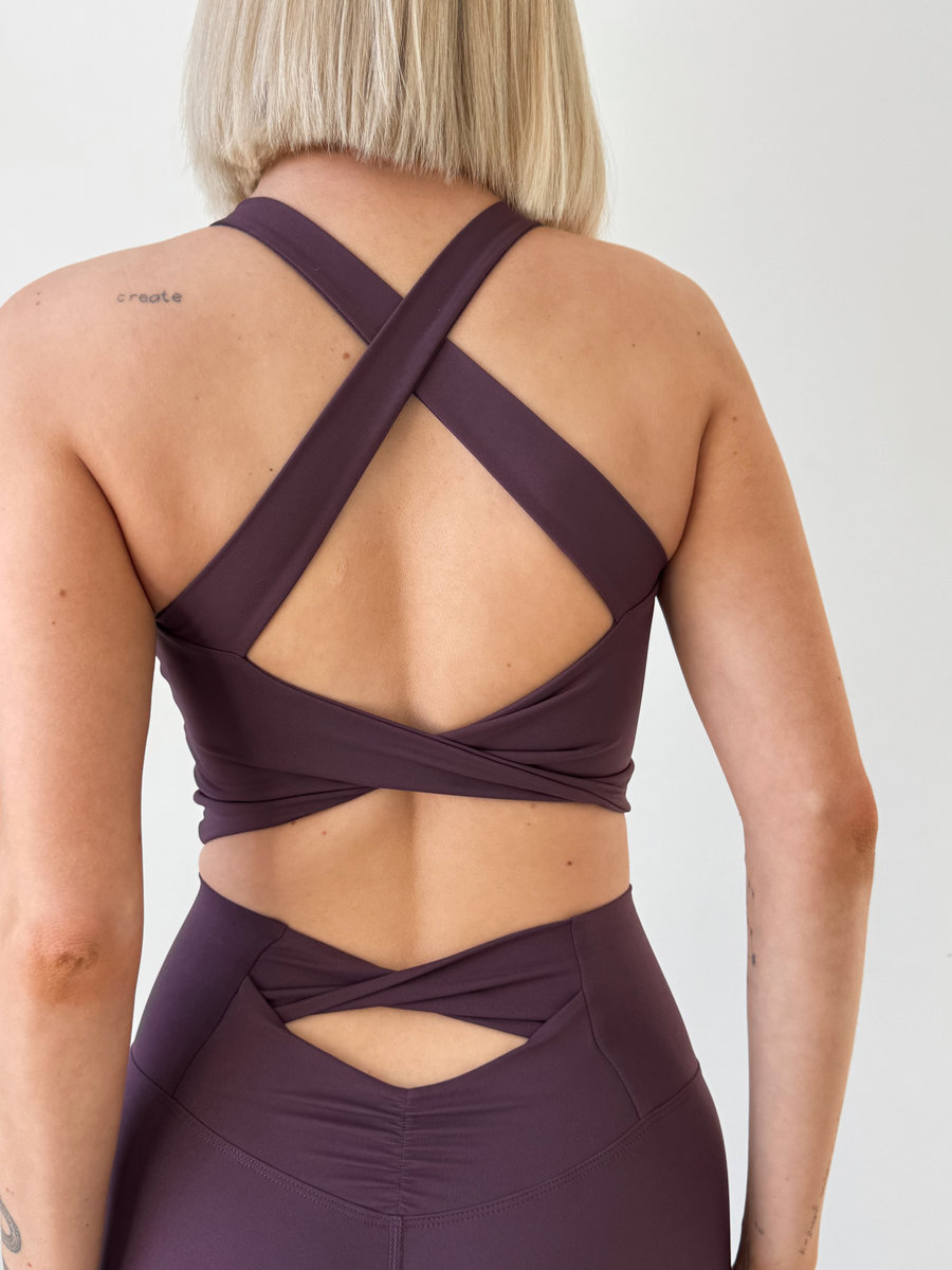 Лосины с вырезом на пояснице Open Back Twist